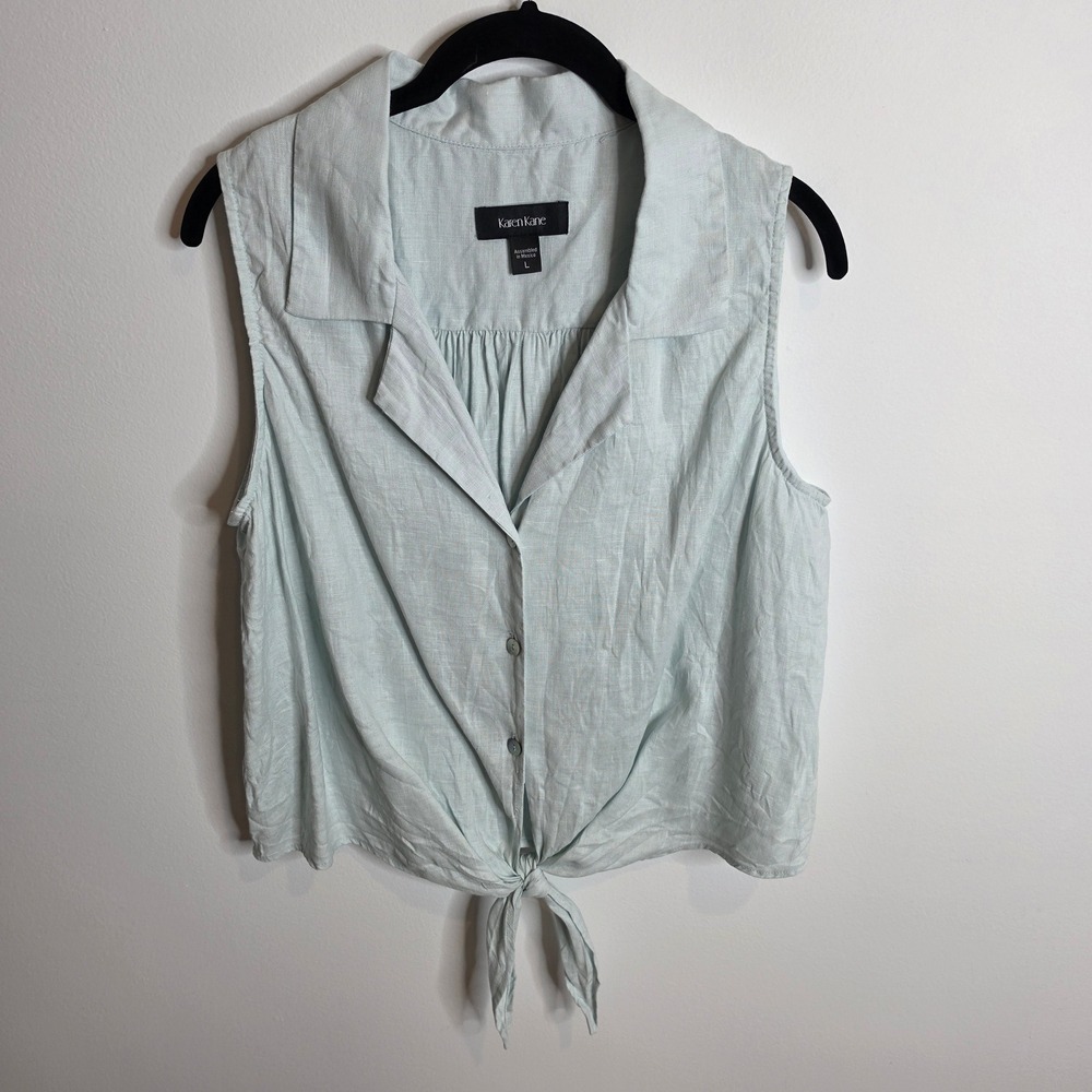 Karen Kane Blouse Womens Large